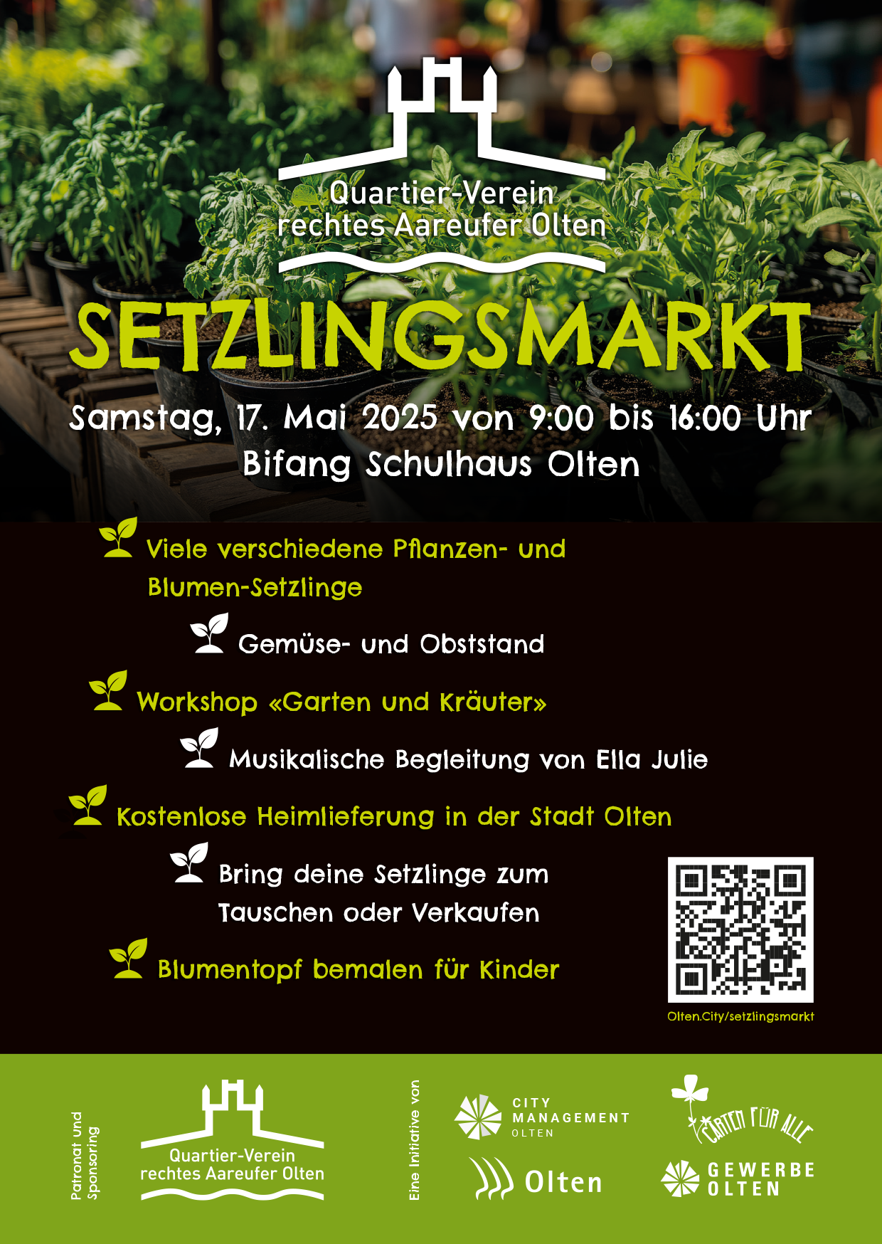 QVRA Setzlingsmarkt in Olten