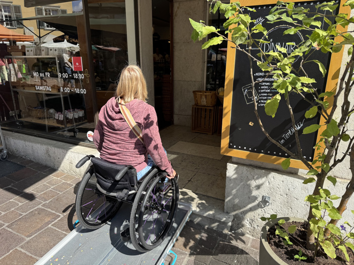 Klapprampen für die Oltner Innenstadt